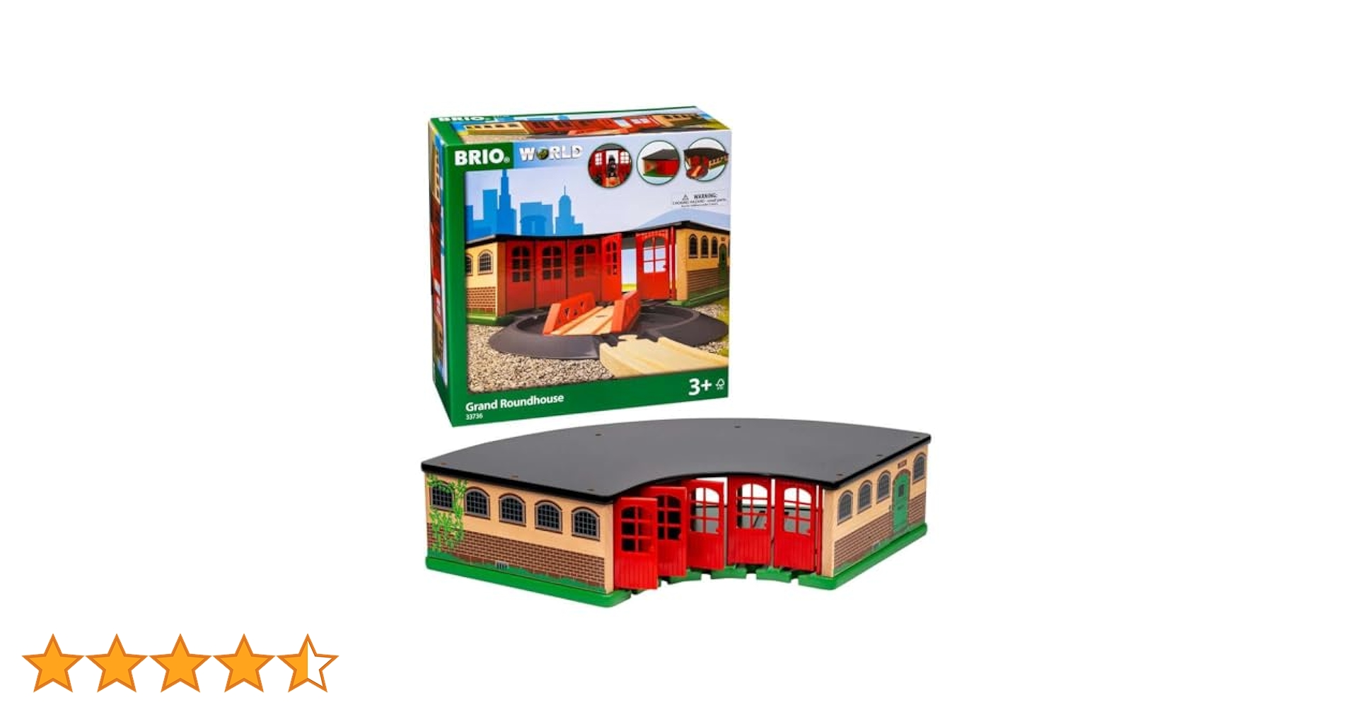 Amazon.co.jp: BRIO 大型車庫 33736 : おもちゃ